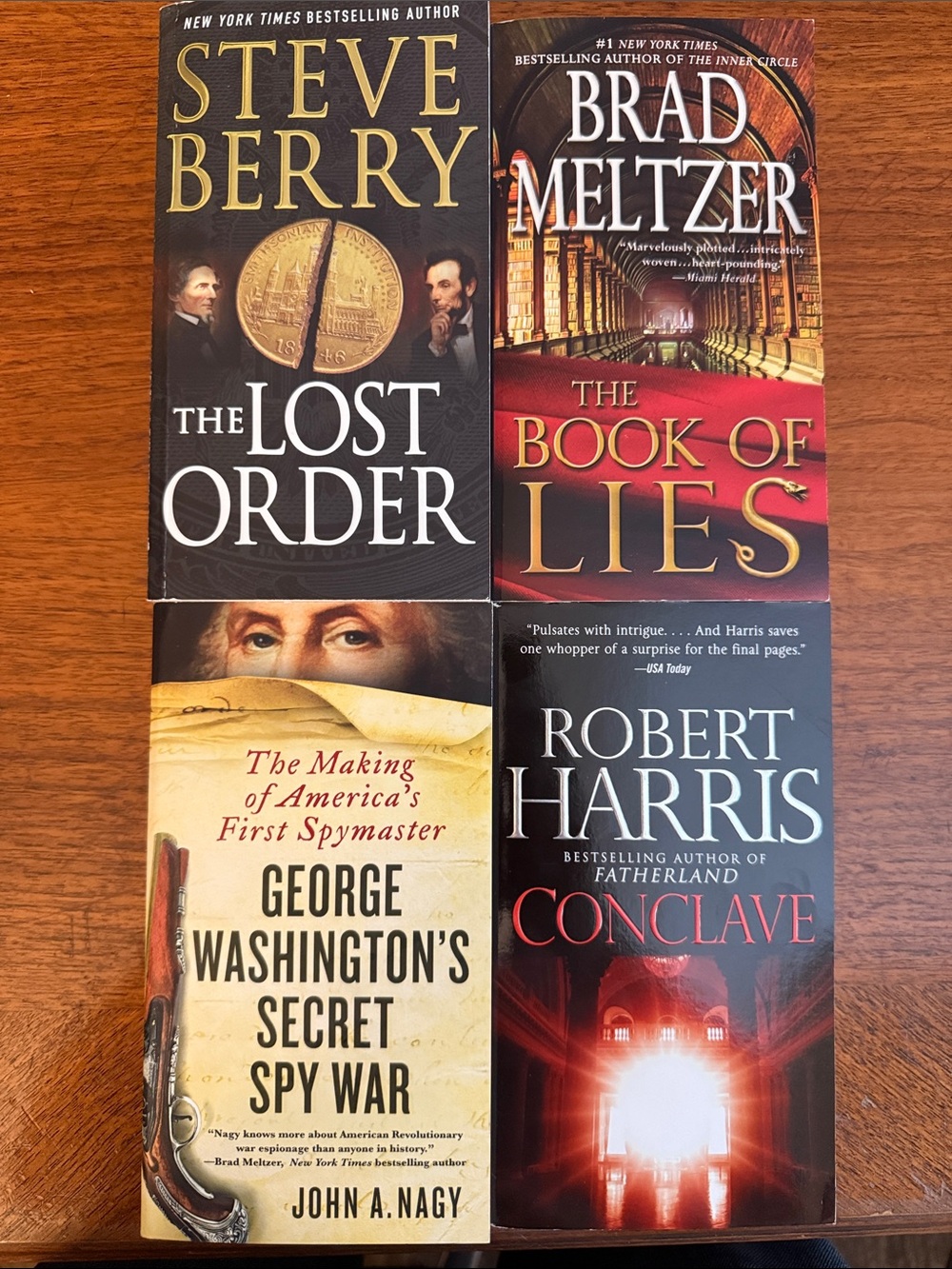 4 Assorted Paperback Historical Set - unread